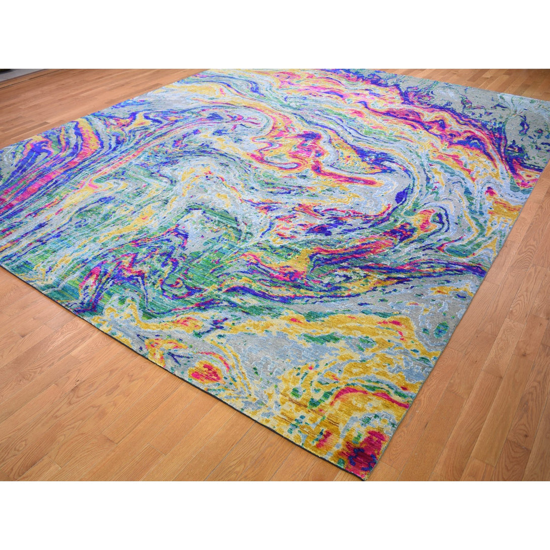 Hand Knotted Modern and Contemporary Area Rug > Design# CCSR59270 > Size: 11'-7" x 14'-5"