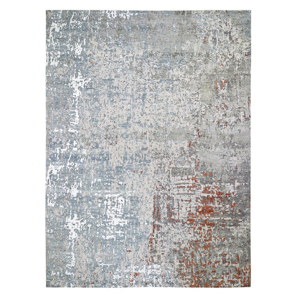 Hand Knotted Modern and Contemporary Area Rug > Design# CCSR59328 > Size: 10'-0" x 14'-2"