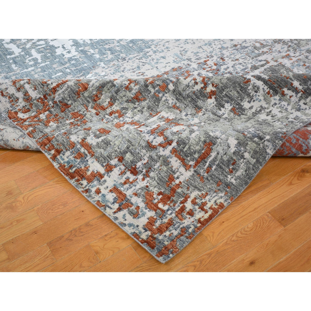 Hand Knotted Modern and Contemporary Area Rug > Design# CCSR59328 > Size: 10'-0" x 14'-2"