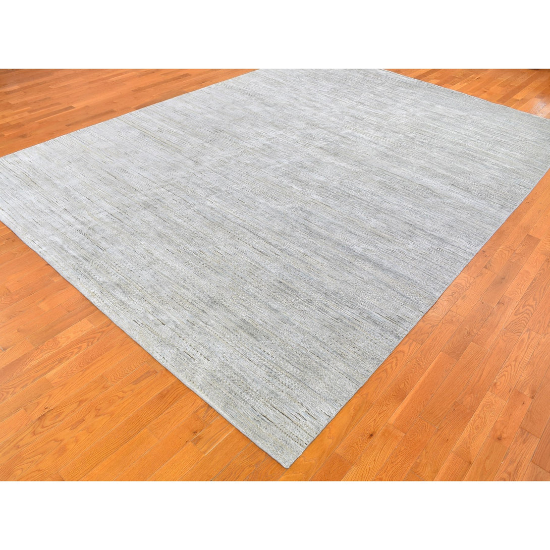 Hand Knotted Transitional Area Rug > Design# CCSR59366 > Size: 9'-9" x 14'-1"