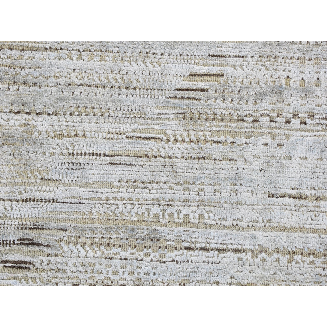 Hand Knotted Transitional Area Rug > Design# CCSR59366 > Size: 9'-9" x 14'-1"