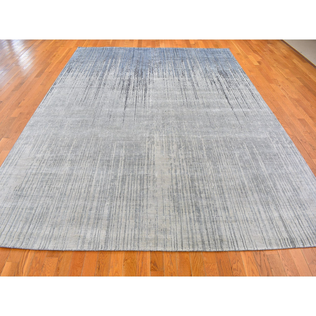 Hand Knotted Modern and Contemporary Area Rug > Design# CCSR59372 > Size: 9'-0" x 12'-2"