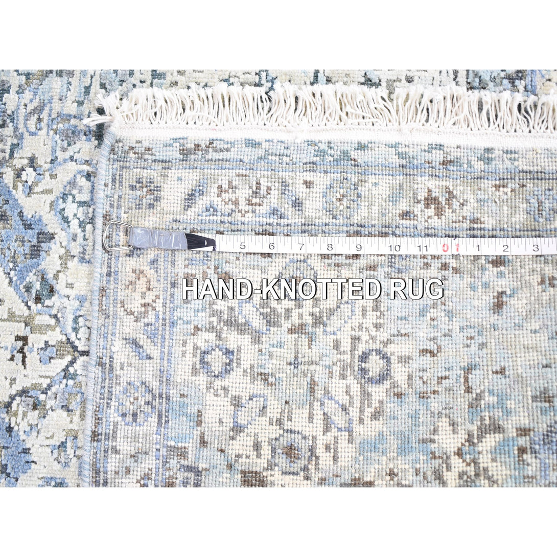 Hand Knotted Transitional Area Rug > Design# CCSR59478 > Size: 6'-0" x 9'-3"