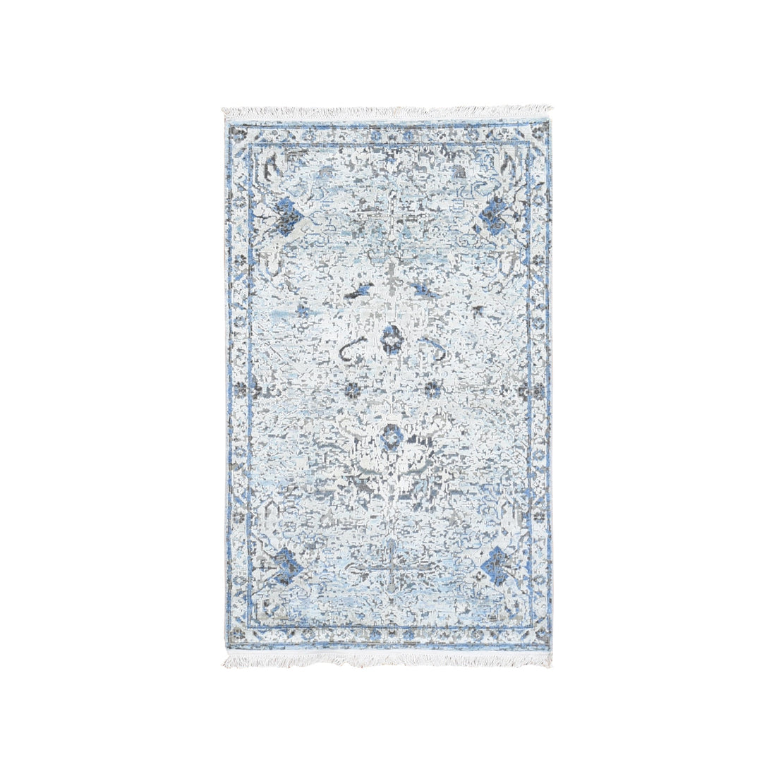Hand Knotted Transitional Area Rug > Design# CCSR59501 > Size: 3'-0" x 5'-0"