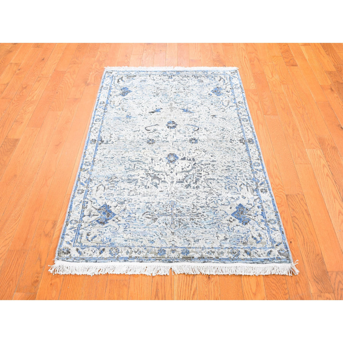 Hand Knotted Transitional Area Rug > Design# CCSR59501 > Size: 3'-0" x 5'-0"