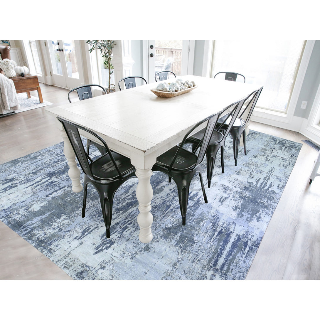 Hand Knotted Modern and Contemporary Area Rug > Design# CCSR59518 > Size: 9'-0" x 12'-0"