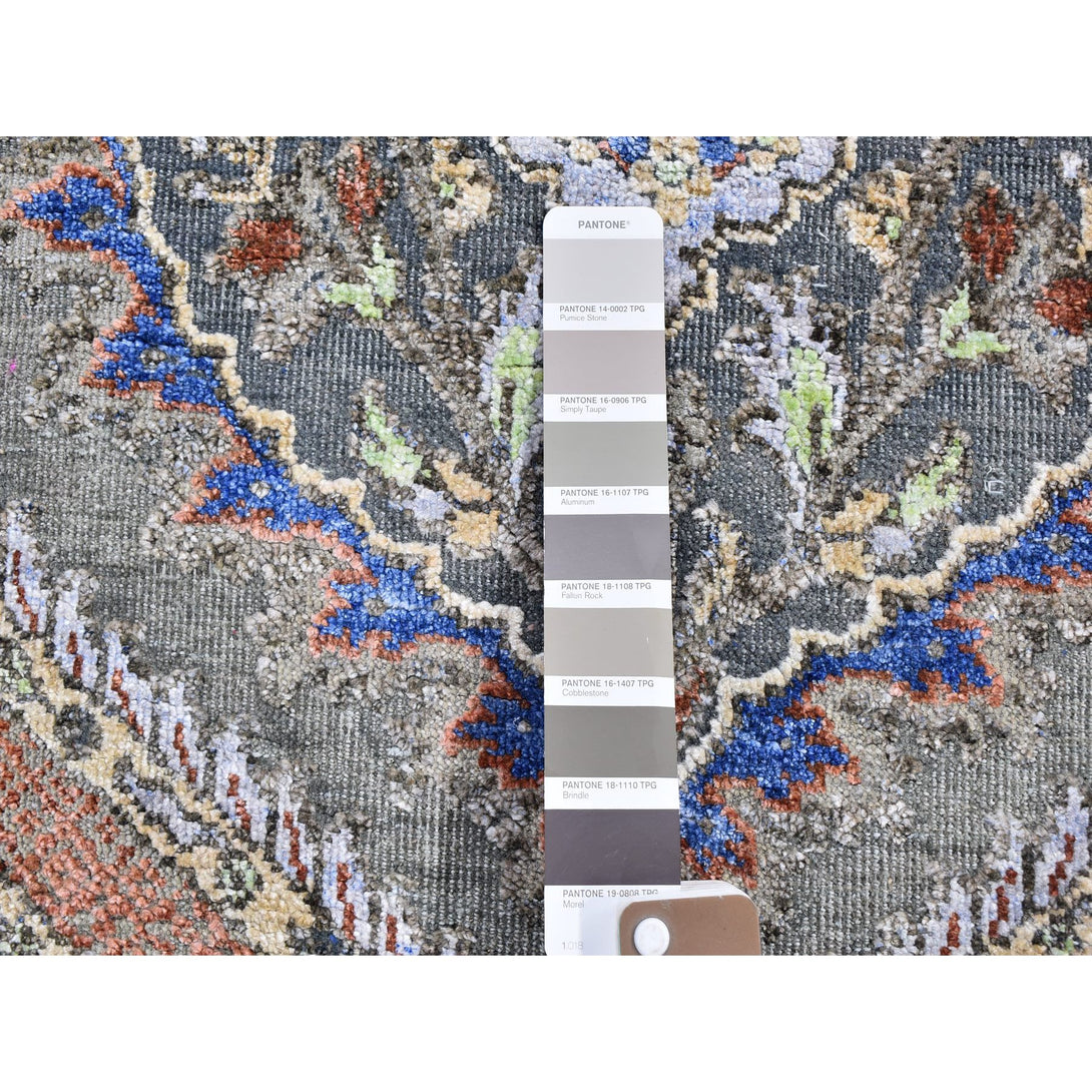 Hand Knotted Transitional Runner > Design# CCSR59570 > Size: 2'-6" x 10'-0"