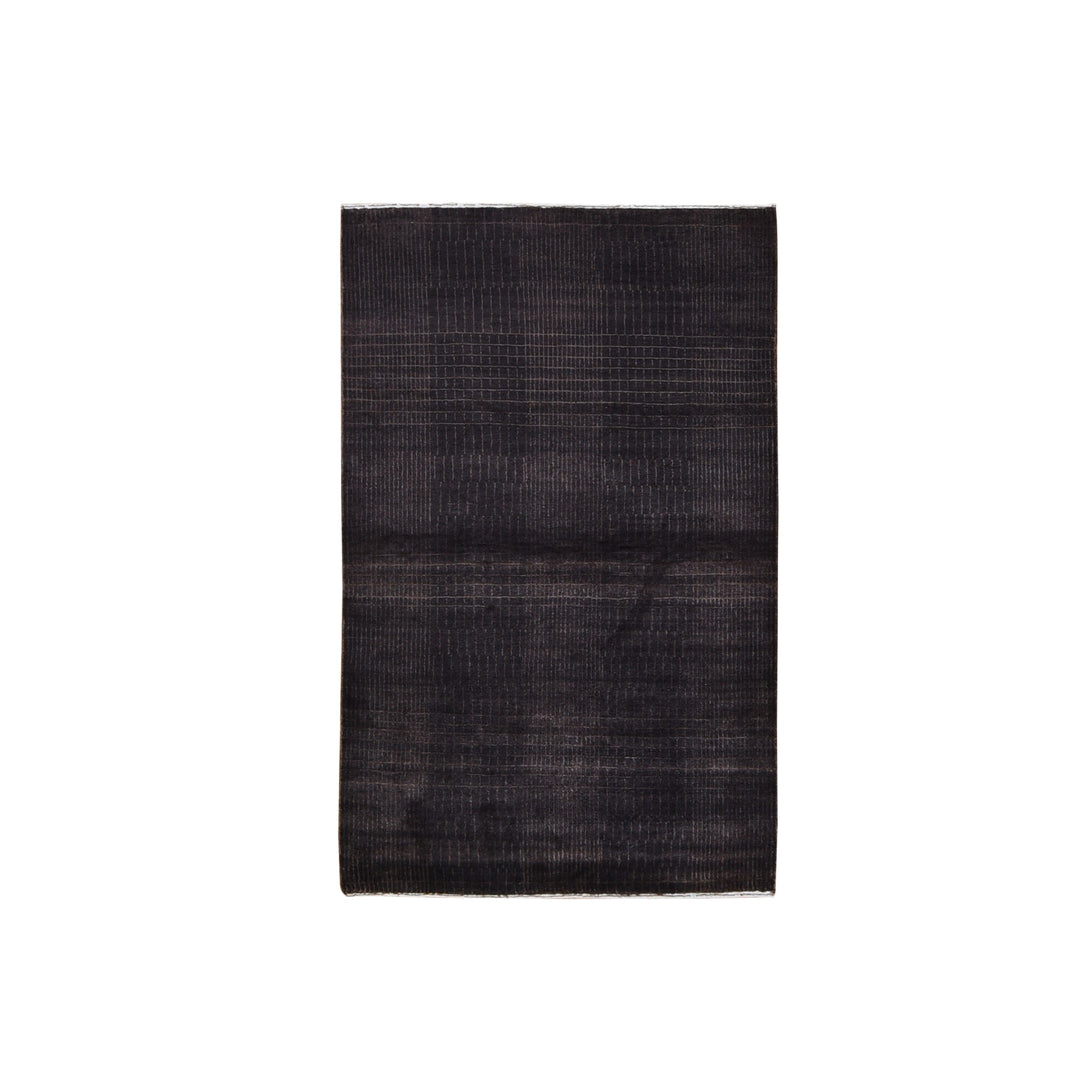 Hand Knotted Modern and Contemporary Area Rug > Design# CCSR59595 > Size: 4'-0" x 6'-0"