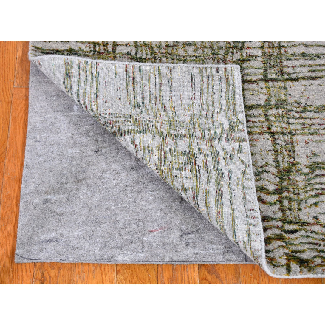 Hand Loomed Modern and Contemporary Area Rug > Design# CCSR59611 > Size: 2'-5" x 7'-9"