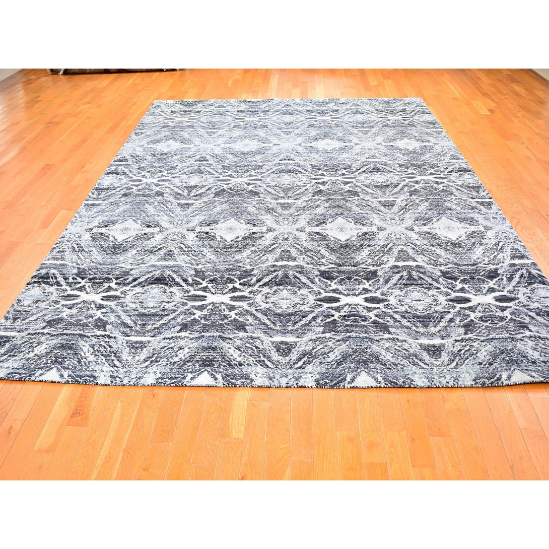 Hand Knotted Modern and Contemporary Area Rug > Design# CCSR59722 > Size: 8'-8" x 12'-1"