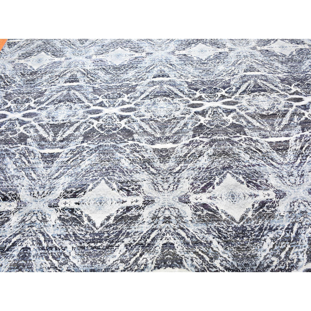 Hand Knotted Modern and Contemporary Area Rug > Design# CCSR59722 > Size: 8'-8" x 12'-1"
