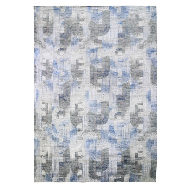 Hand Knotted Modern and Contemporary Area Rug > Design# CCSR59735 > Size: 10'-1" x 14'-3"