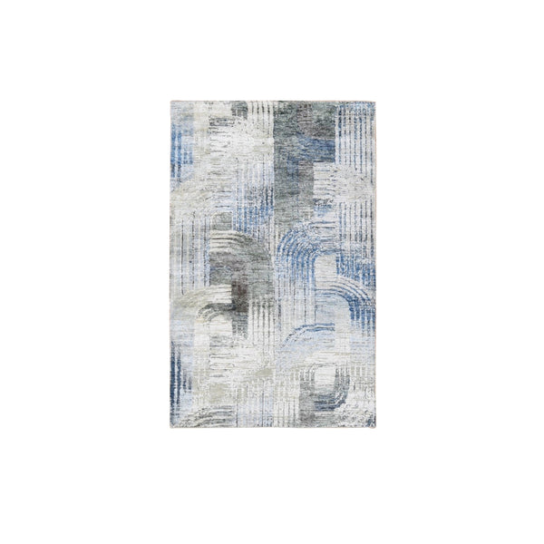 Hand Knotted Modern and Contemporary Area Rug > Design# CCSR59737 > Size: 3'-1" x 5'-0"