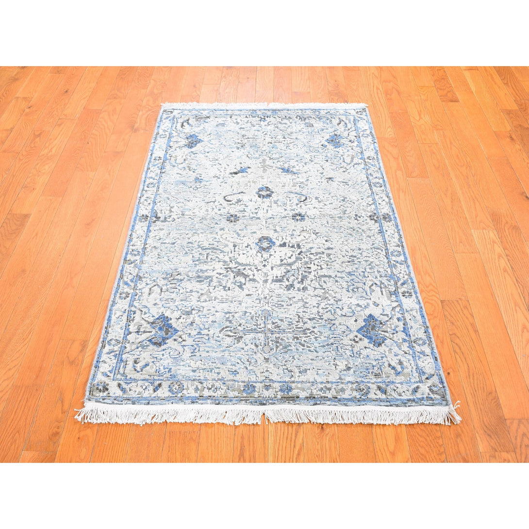 Hand Knotted Transitional Area Rug > Design# CCSR59741 > Size: 3'-0" x 5'-2"