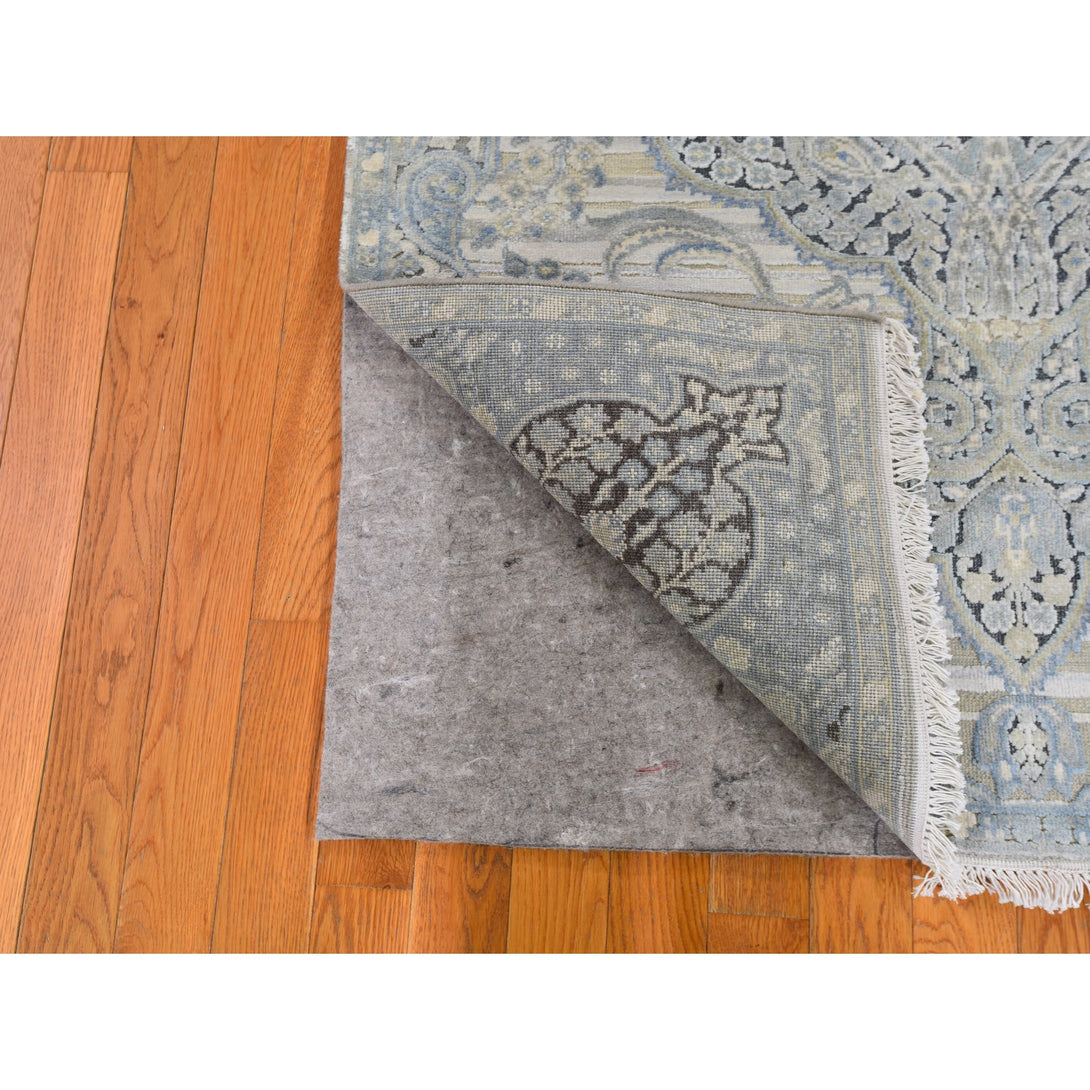 Hand Knotted Transitional Area Rug > Design# CCSR59745 > Size: 4'-0" x 6'-3"