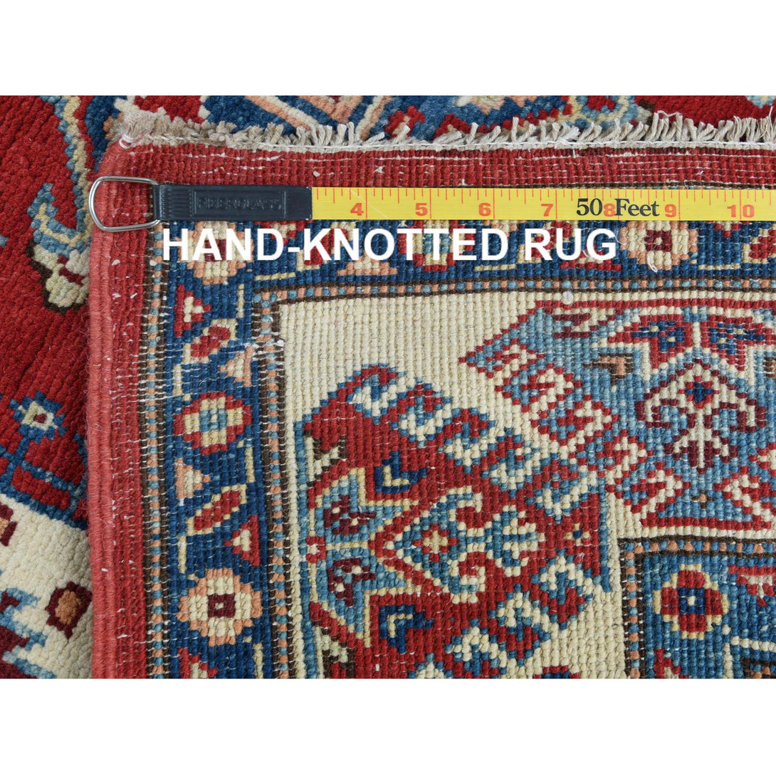 Hand Knotted Kazak Area Rug > Design# CCSR60741 > Size: 4'-0" x 5'-9"