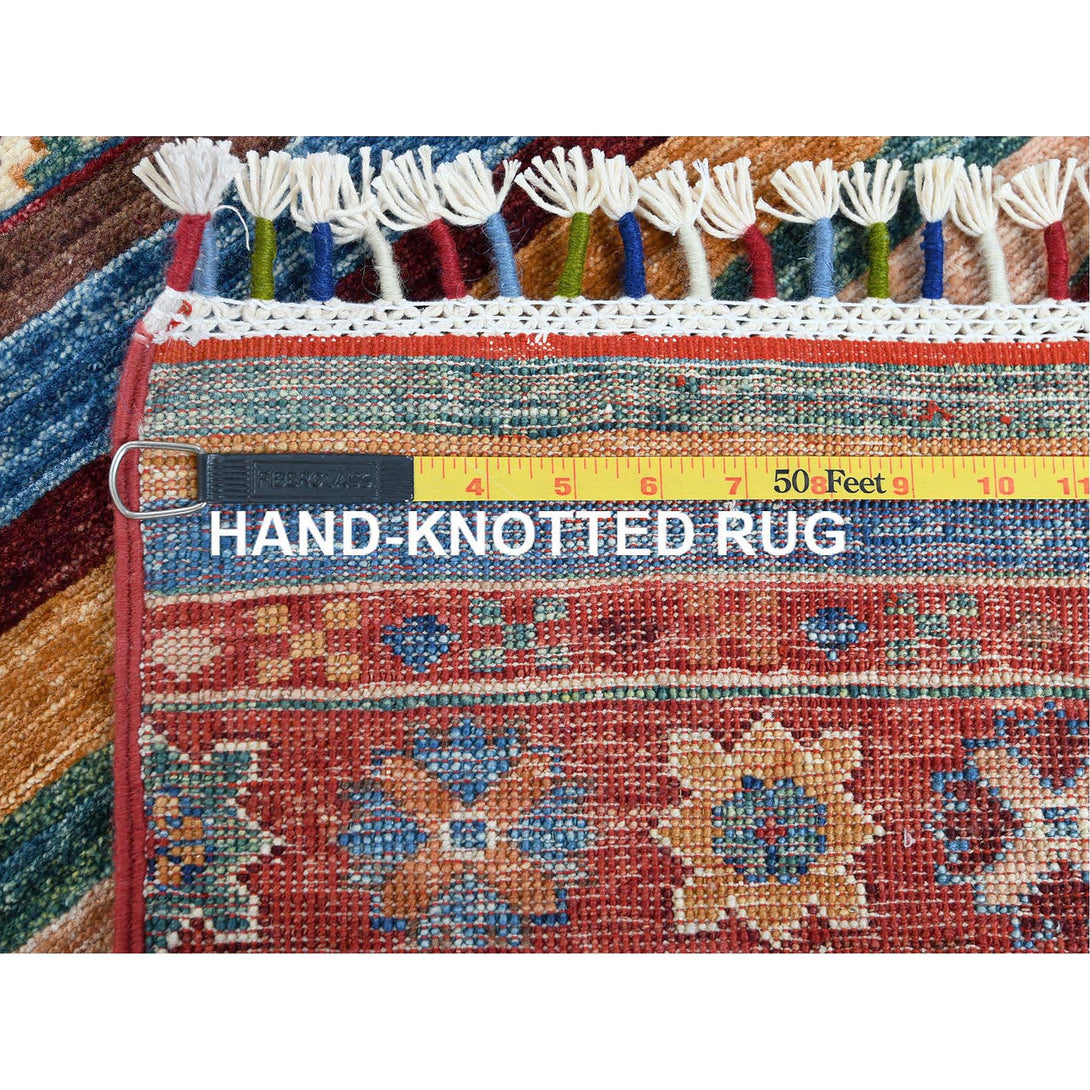 Hand Knotted Kazak Runner > Design# CCSR60847 > Size: 2'-8" x 8'-1"