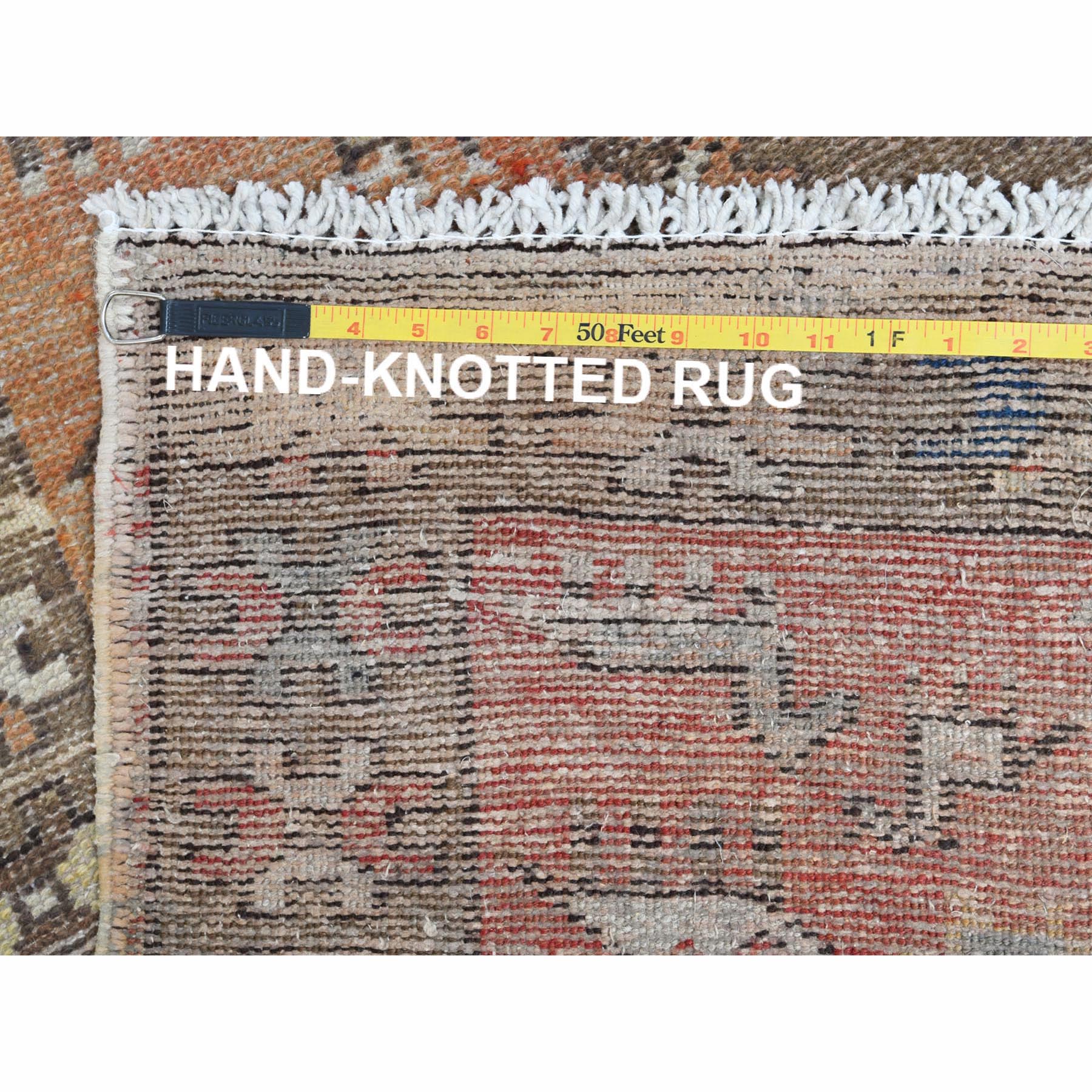Hand Knotted Vintage Runner > Design# CCSR60972 > Size: 3'-2" x 9'-5"