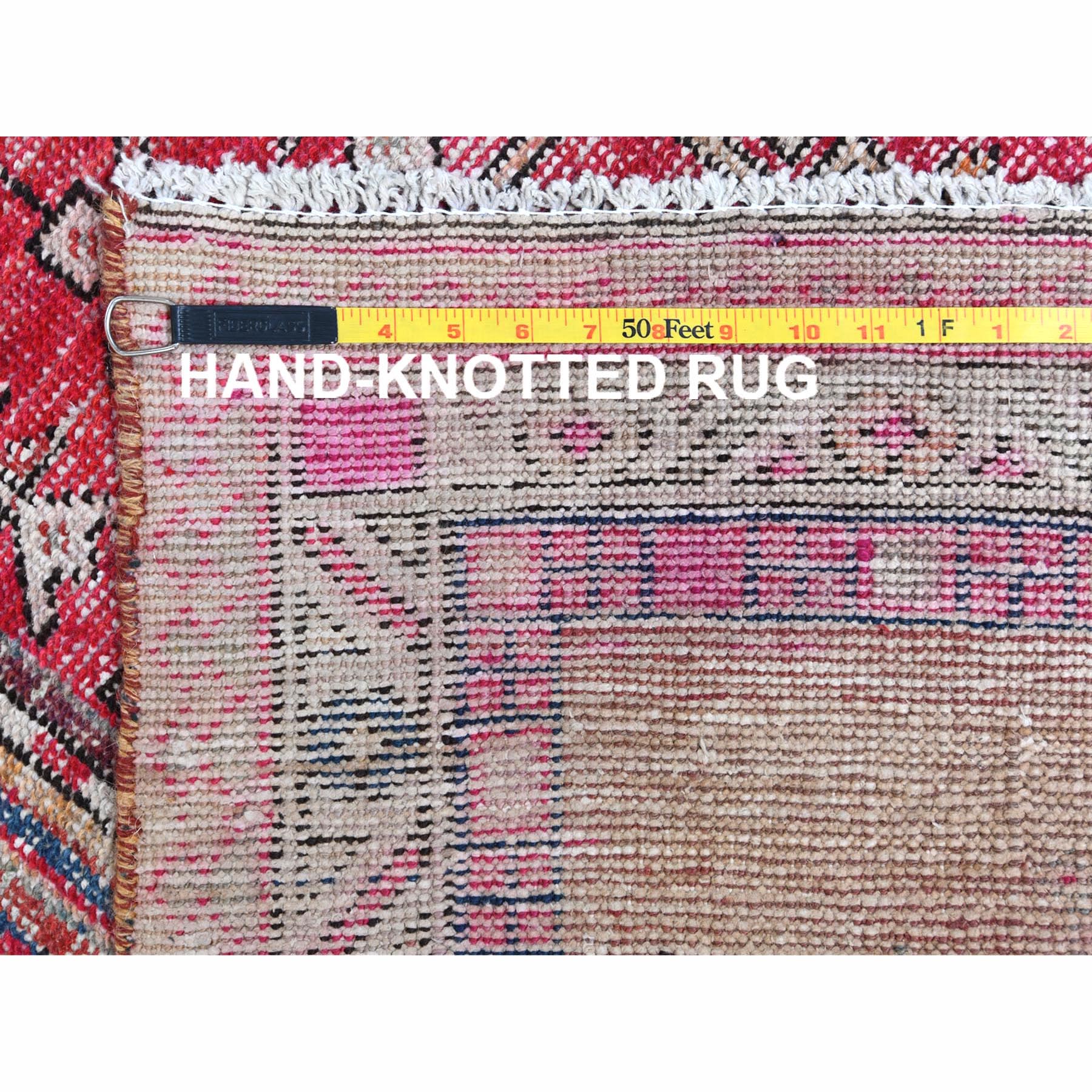 Hand Knotted Vintage Runner > Design# CCSR60977 > Size: 3'-2" x 10'-0"