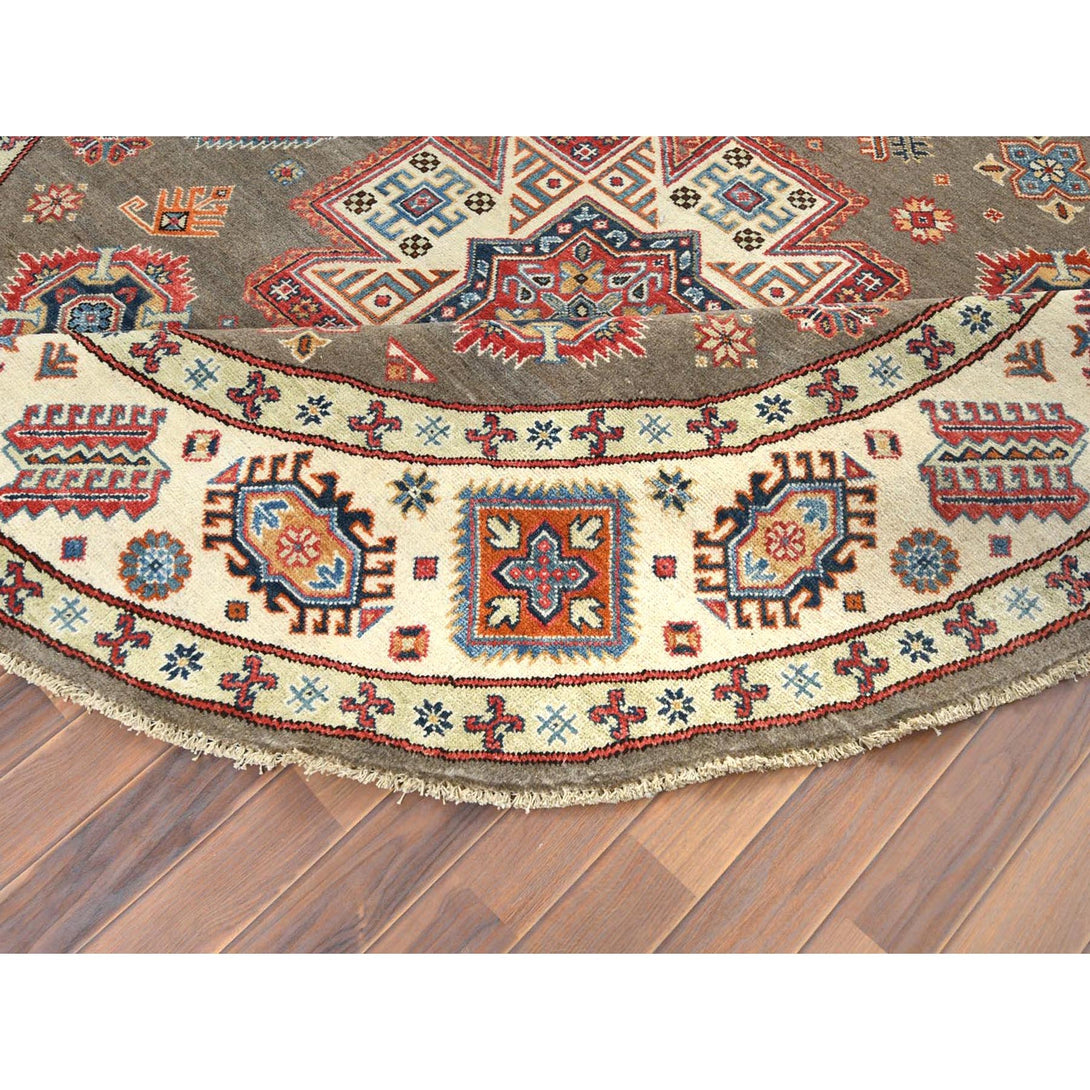 Handmade Kazak Area Rug > Design# CCSR61678 > Size: 8'-0" x 7'-10"