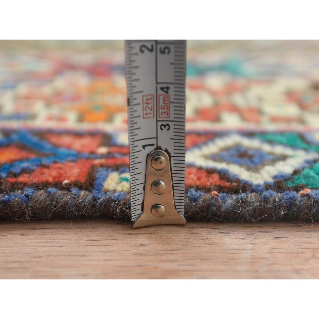 Handmade Overdyed & Vintage Area Rug > Design# CCSR61865 > Size: 3'-8" x 9'-0"
