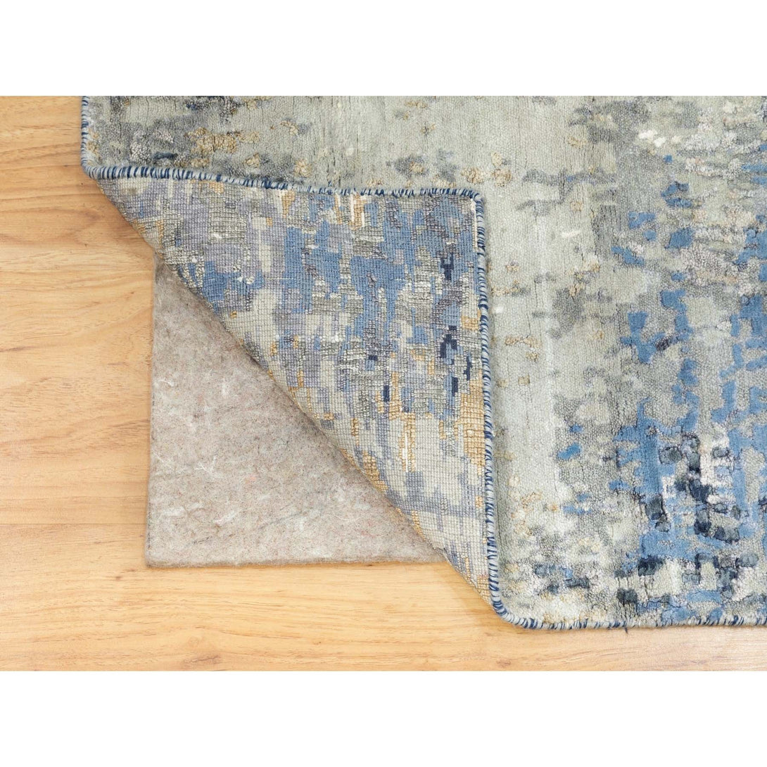Hand Knotted Modern and Contemporary Runner > Design# CCSR62037 > Size: 4'-0" x 11'-9"