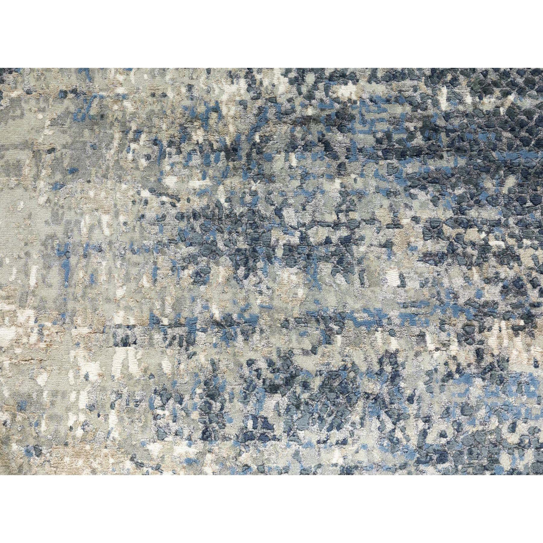 Hand Knotted Modern and Contemporary Runner > Design# CCSR62037 > Size: 4'-0" x 11'-9"
