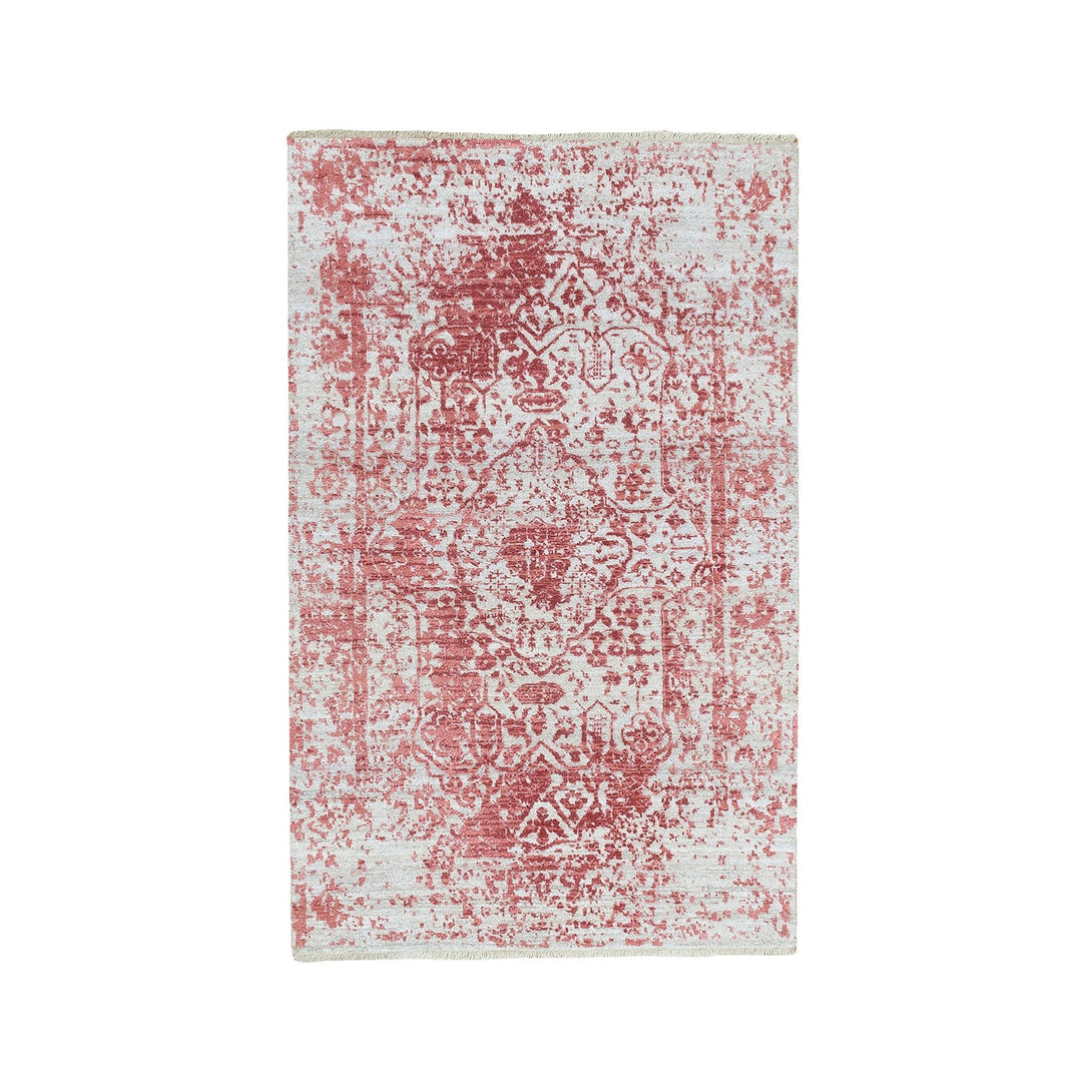 Hand Knotted Transitional Area Rug > Design# CCSR62043 > Size: 3'-0" x 5'-0"