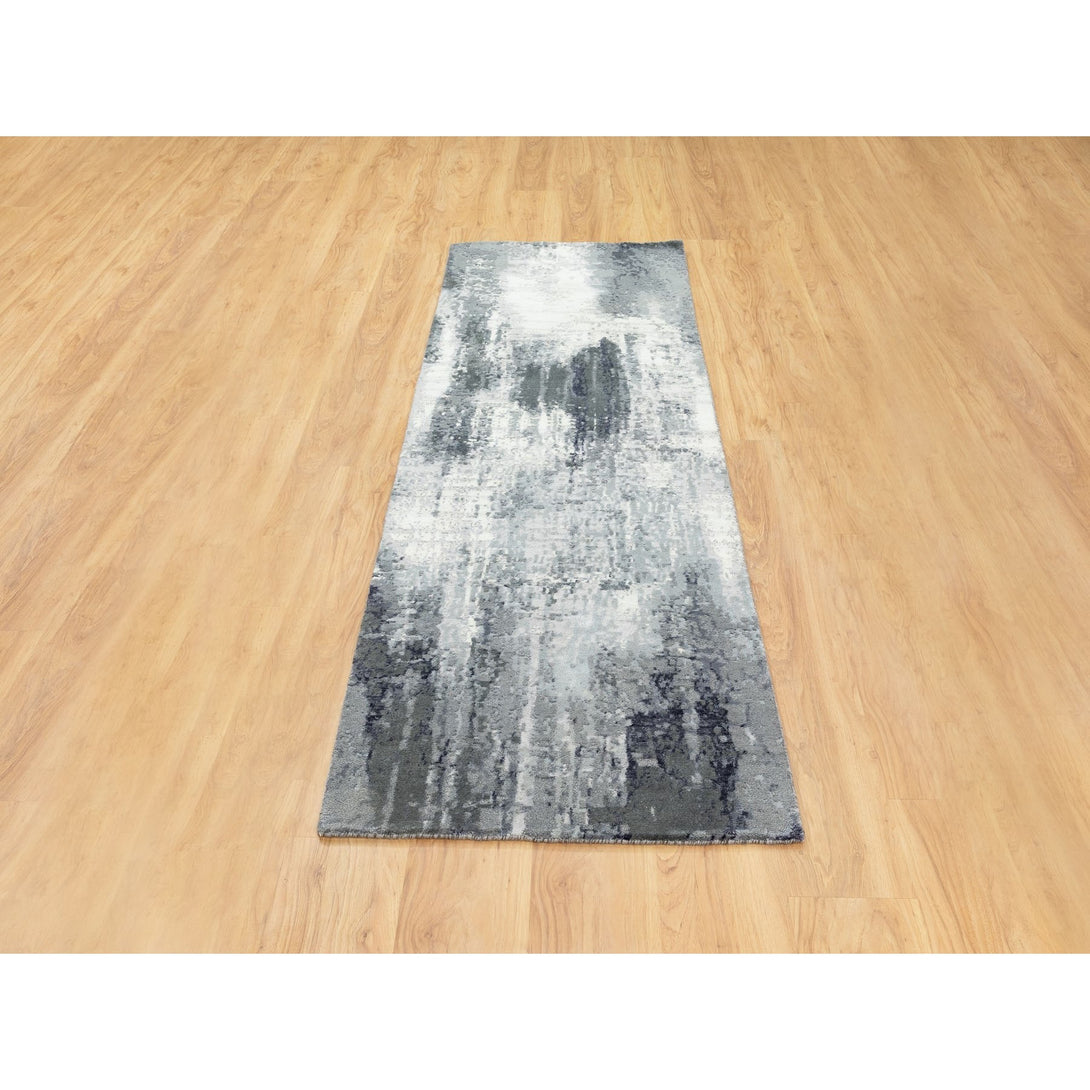 Hand Knotted Modern and Contemporary Runner > Design# CCSR62047 > Size: 2'-7" x 5'-10"