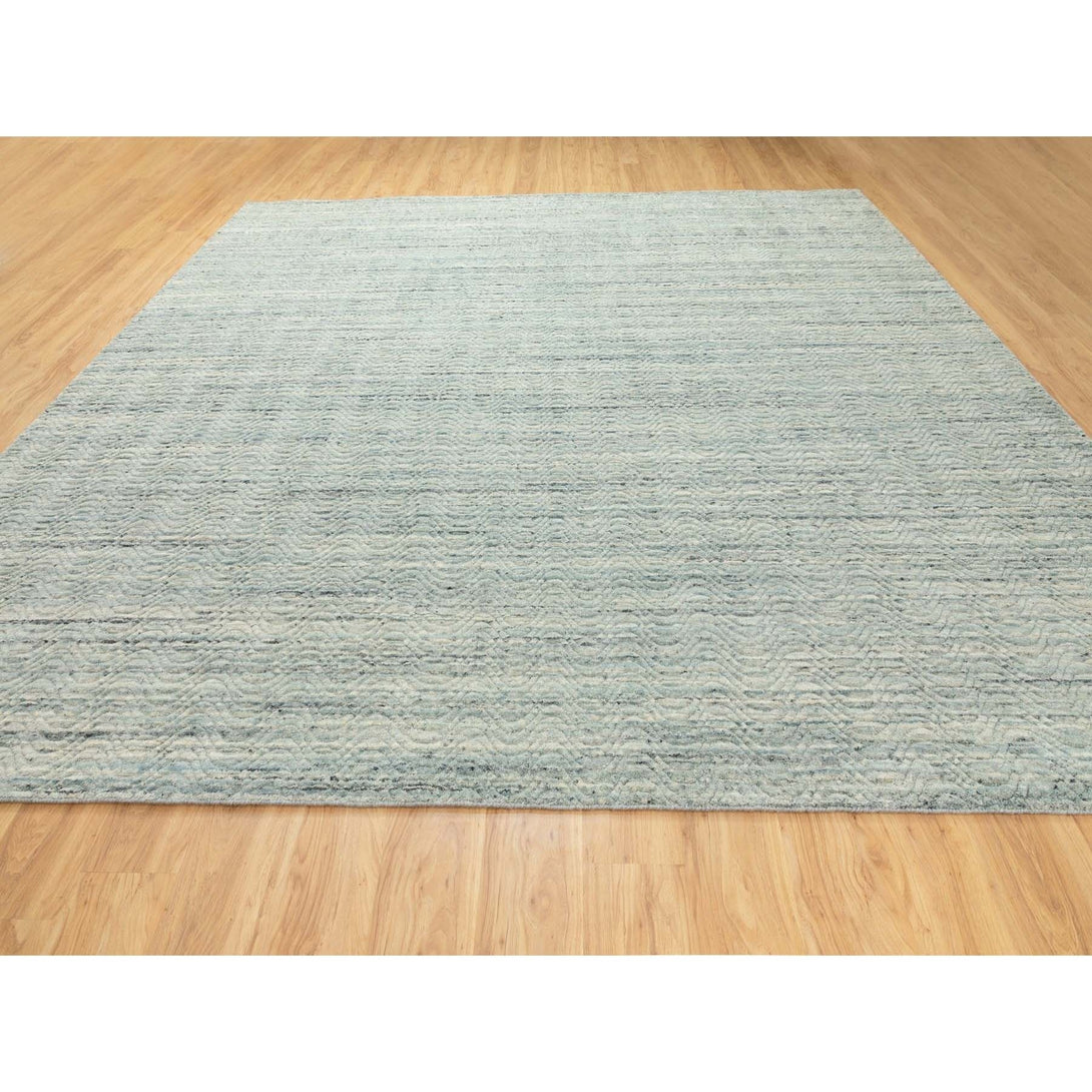 Hand Loomed Modern and Contemporary Area Rug > Design# CCSR62052 > Size: 11'-10" x 11'-9"