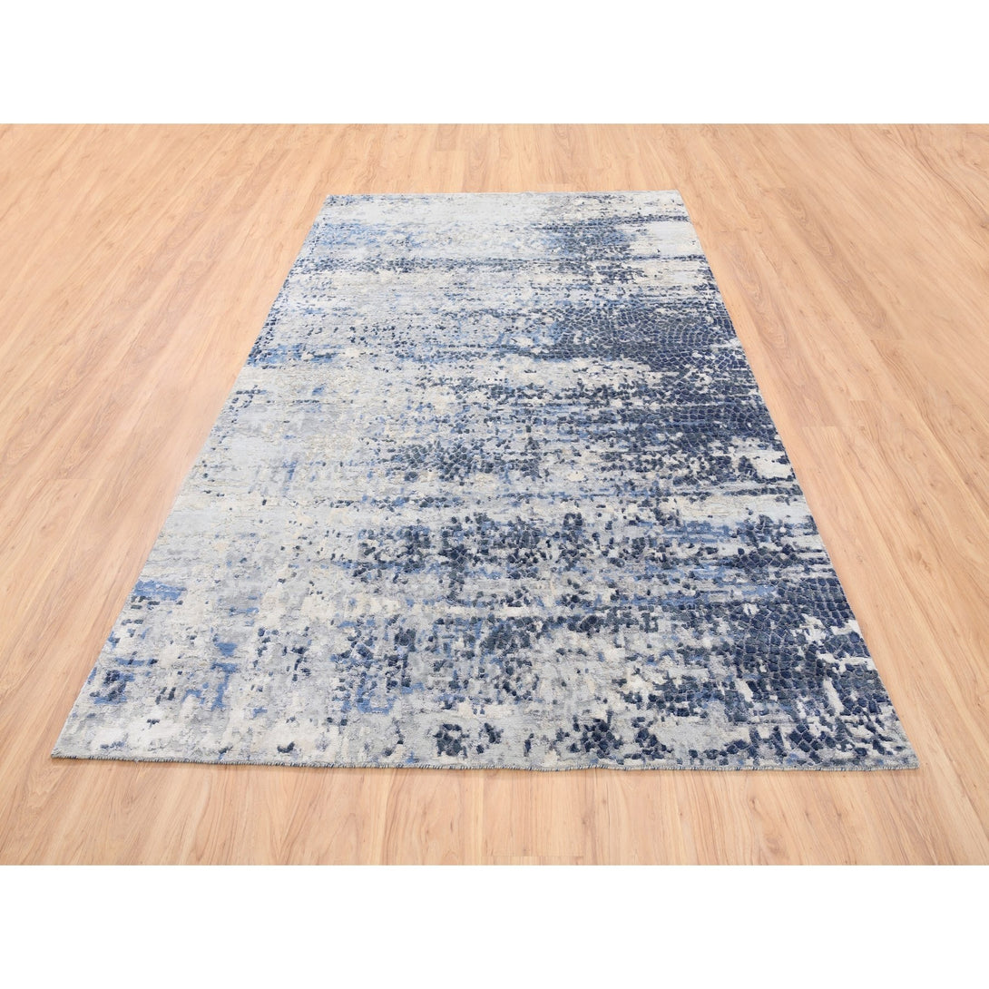 Hand Knotted Modern and Contemporary Area Rug > Design# CCSR62259 > Size: 6'-0" x 9'-0"