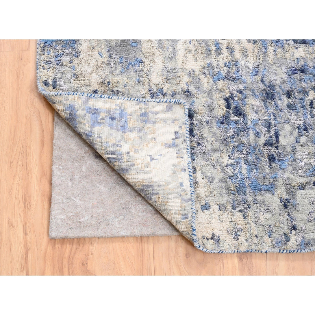 Hand Knotted Modern and Contemporary Runner > Design# CCSR62260 > Size: 3'-10" x 10'-3"