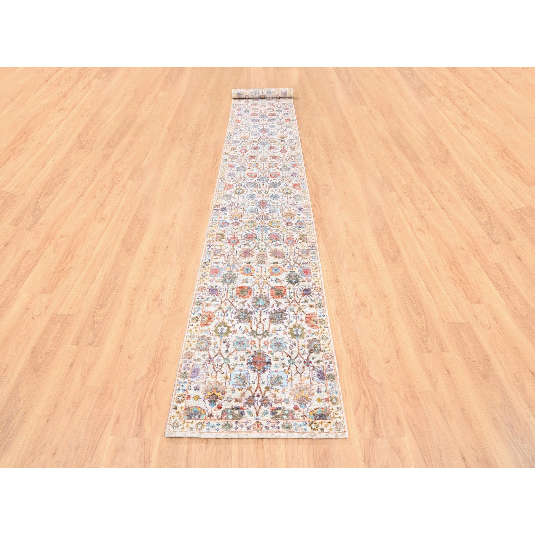 Hand Knotted Transitional Runner > Design# CCSR62288 > Size: 2'-6" x 16'-1"