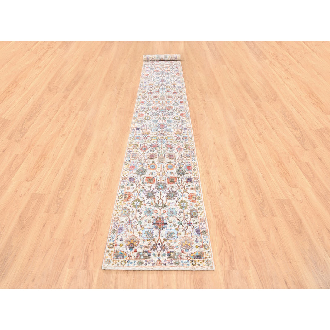 Hand Knotted Transitional Runner > Design# CCSR62288 > Size: 2'-6" x 16'-1"