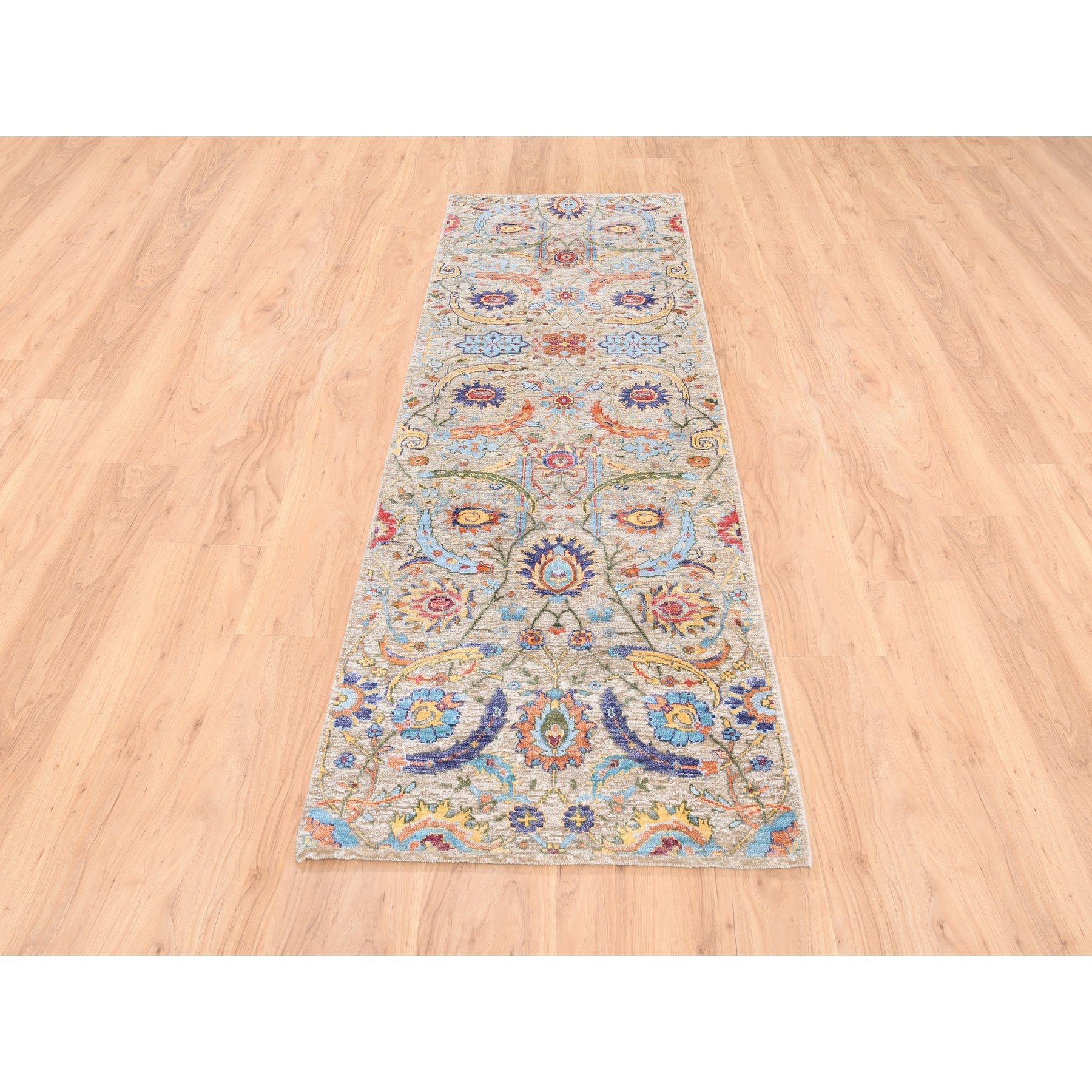 Hand Knotted Transitional Runner > Design# CCSR62302 > Size: 2'-7" x 8'-0"