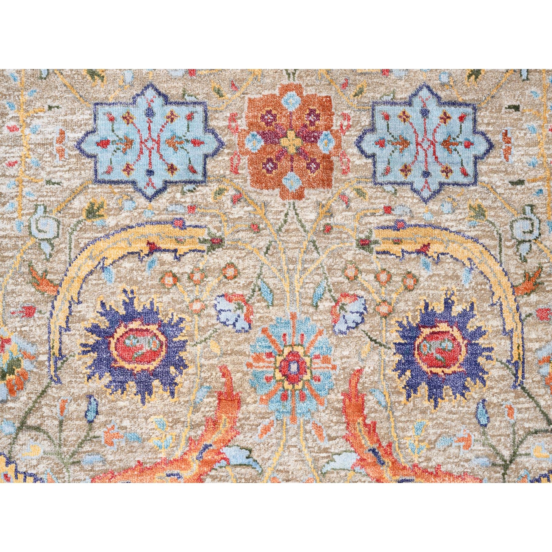 Hand Knotted Transitional Runner > Design# CCSR62302 > Size: 2'-7" x 8'-0"