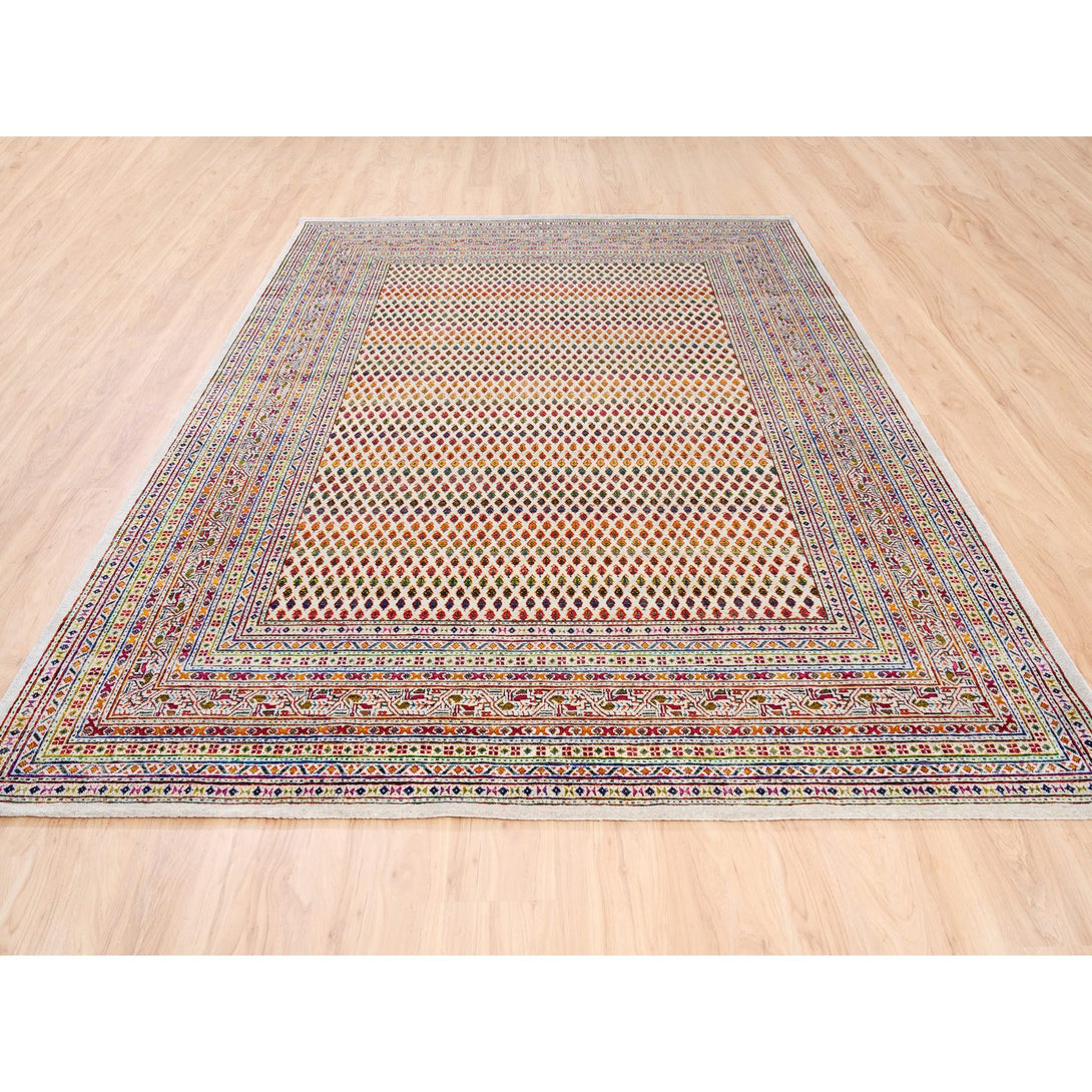 Hand Knotted Modern and Contemporary Area Rug > Design# CCSR62303 > Size: 7'-9" x 10'-0"