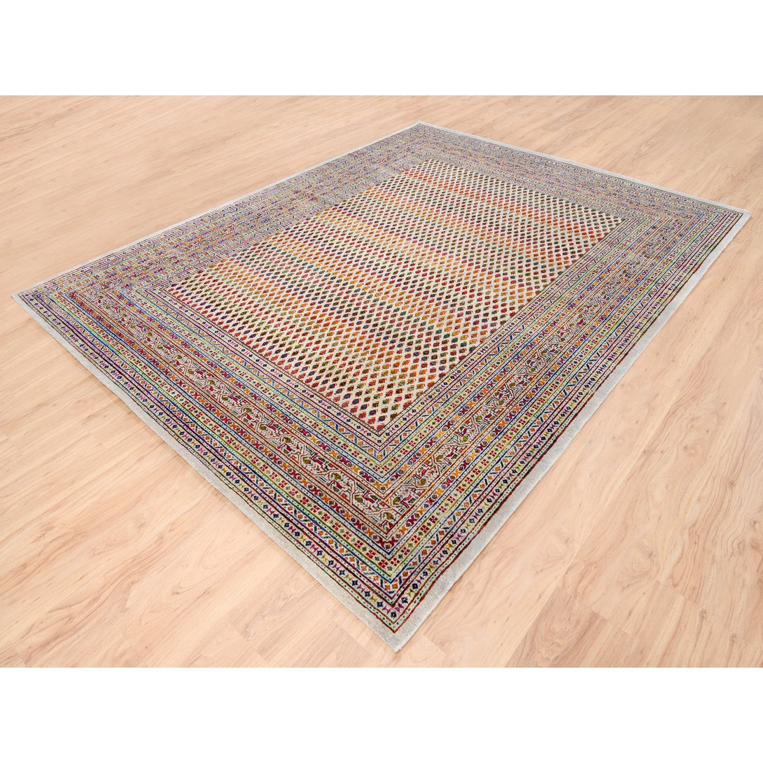 Hand Knotted Modern and Contemporary Area Rug > Design# CCSR62303 > Size: 7'-9" x 10'-0"