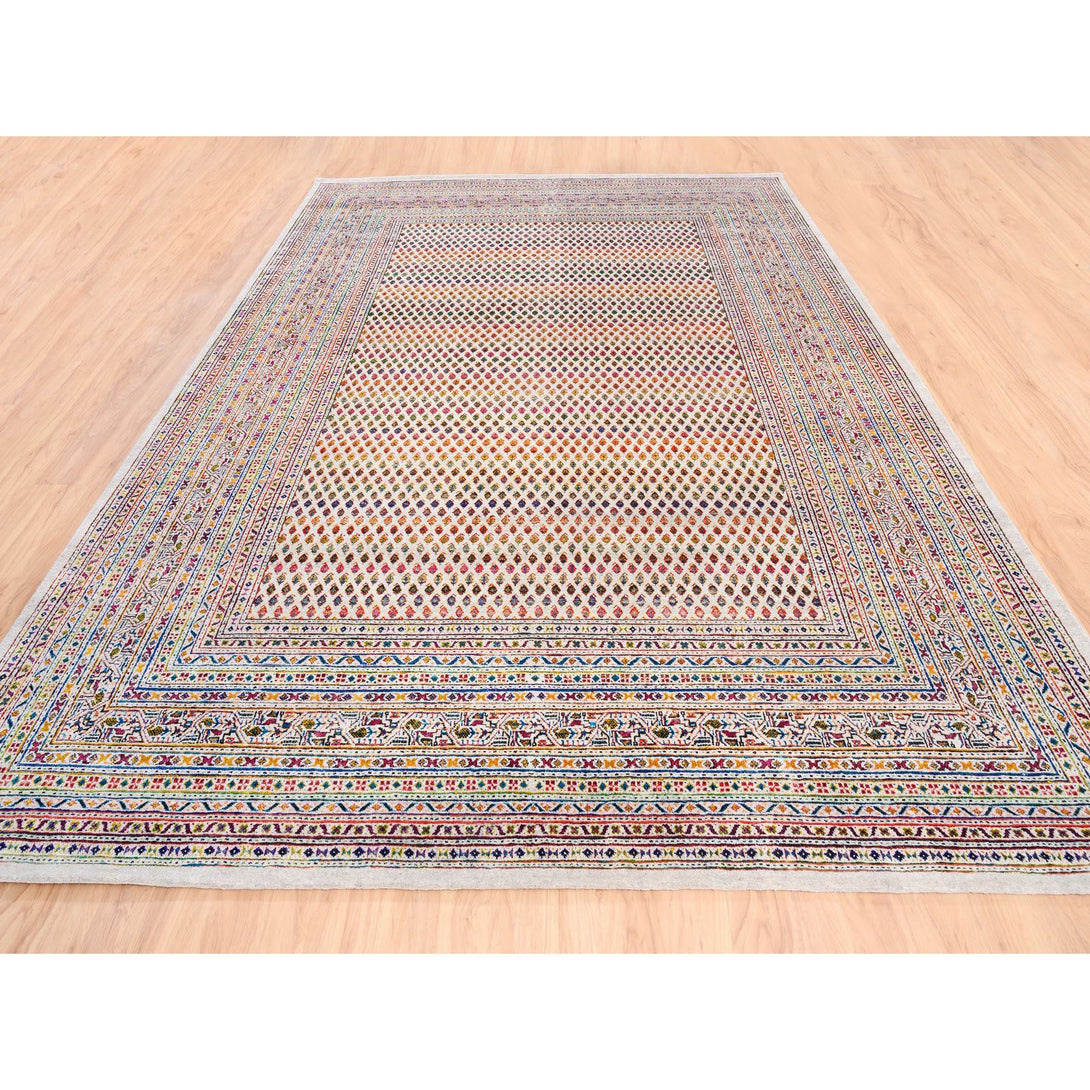 Hand Knotted Modern and Contemporary Area Rug > Design# CCSR62307 > Size: 8'-10" x 12'-0"