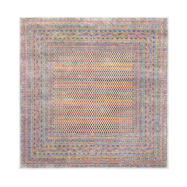 Hand Knotted Modern and Contemporary Area Rug > Design# CCSR62310 > Size: 10'-0" x 10'-1"