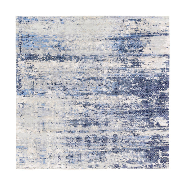 Hand Knotted Modern and Contemporary Area Rug > Design# CCSR62353 > Size: 8'-0" x 8'-0"