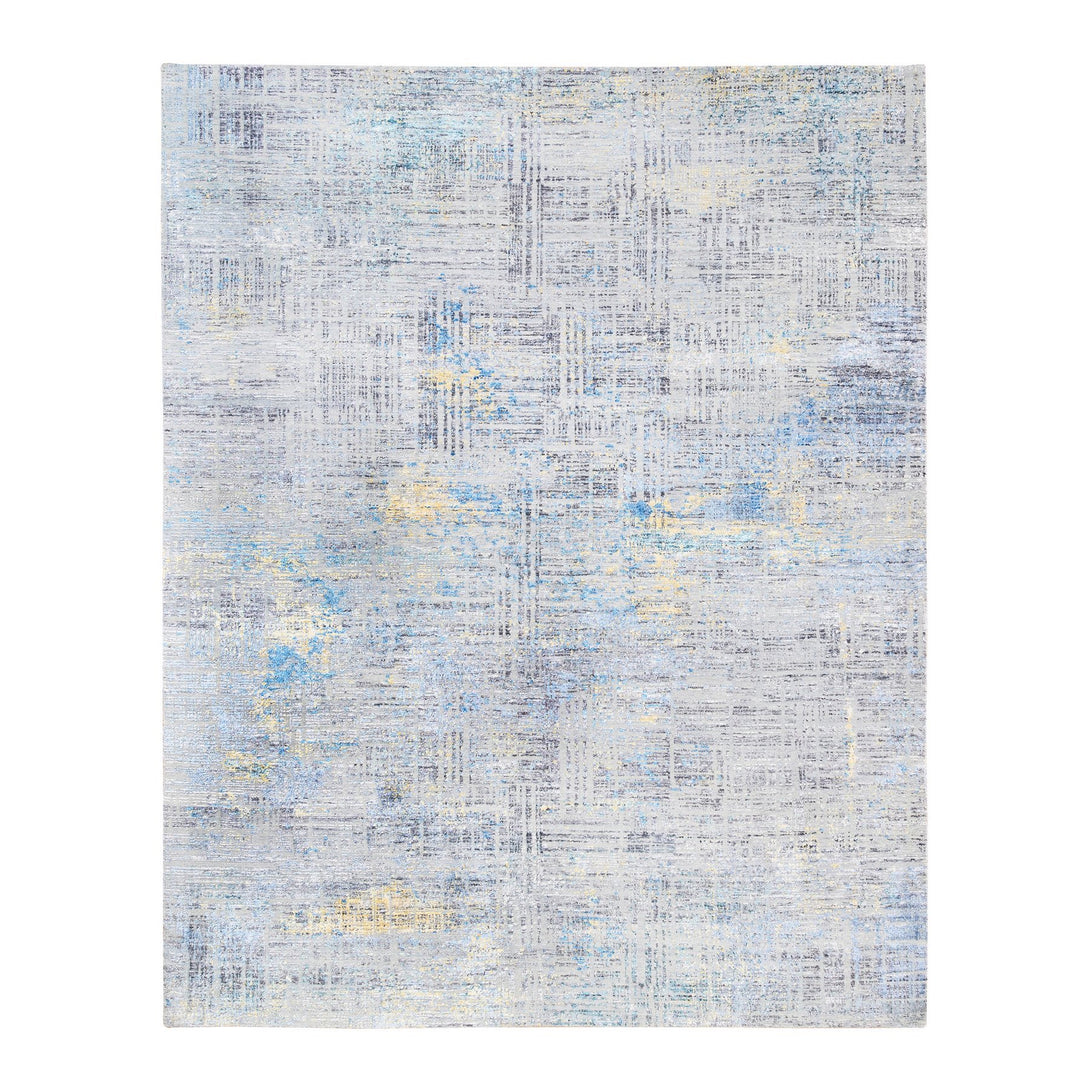Hand Knotted Modern and Contemporary Area Rug > Design# CCSR62405 > Size: 8'-1" x 10'-0"