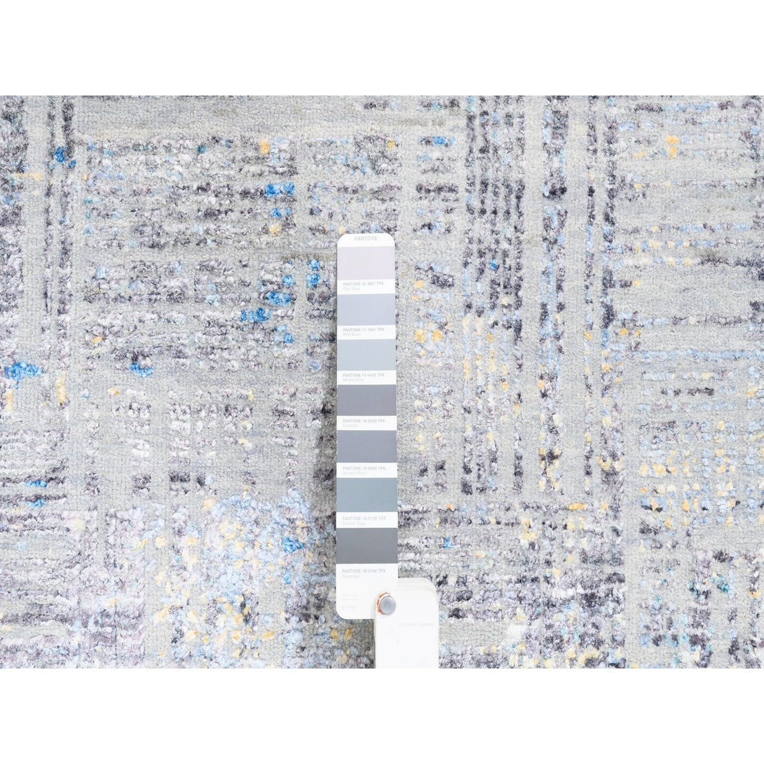 Hand Knotted Modern and Contemporary Area Rug > Design# CCSR62405 > Size: 8'-1" x 10'-0"