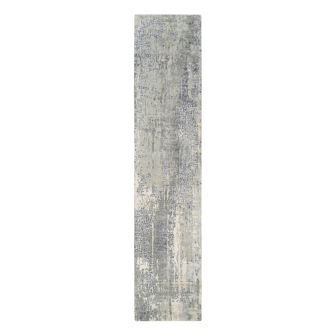 Hand Knotted Modern and Contemporary Runner > Design# CCSR62690 > Size: 2'-6" x 11'-8"