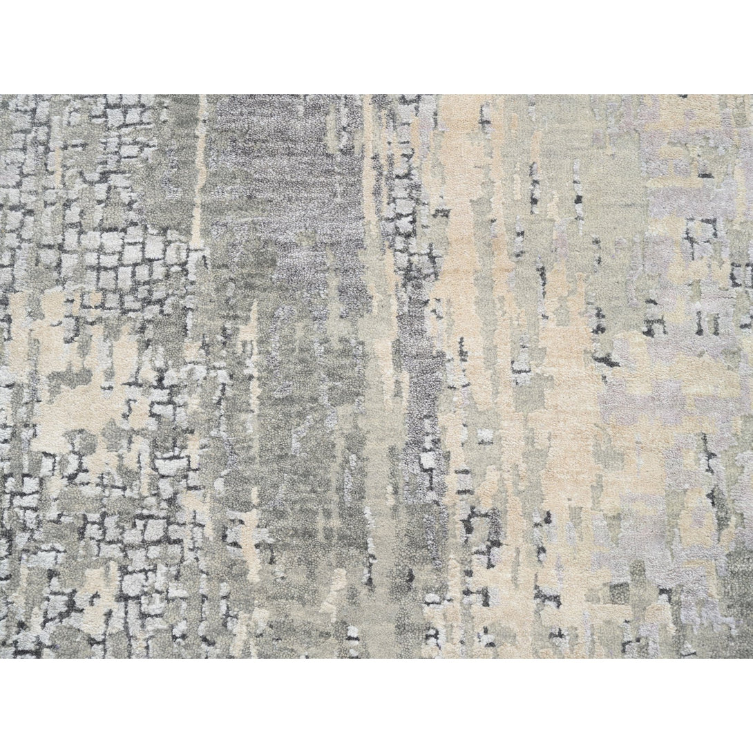 Hand Knotted Modern and Contemporary Runner > Design# CCSR62690 > Size: 2'-6" x 11'-8"