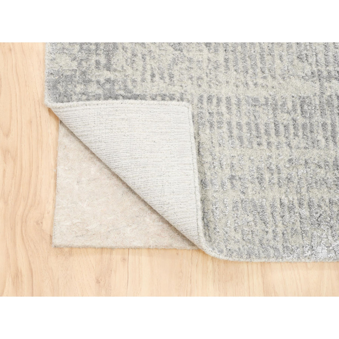 Hand Loomed Modern and Contemporary Runner > Design# CCSR62853 > Size: 2'-6" x 12'-1"