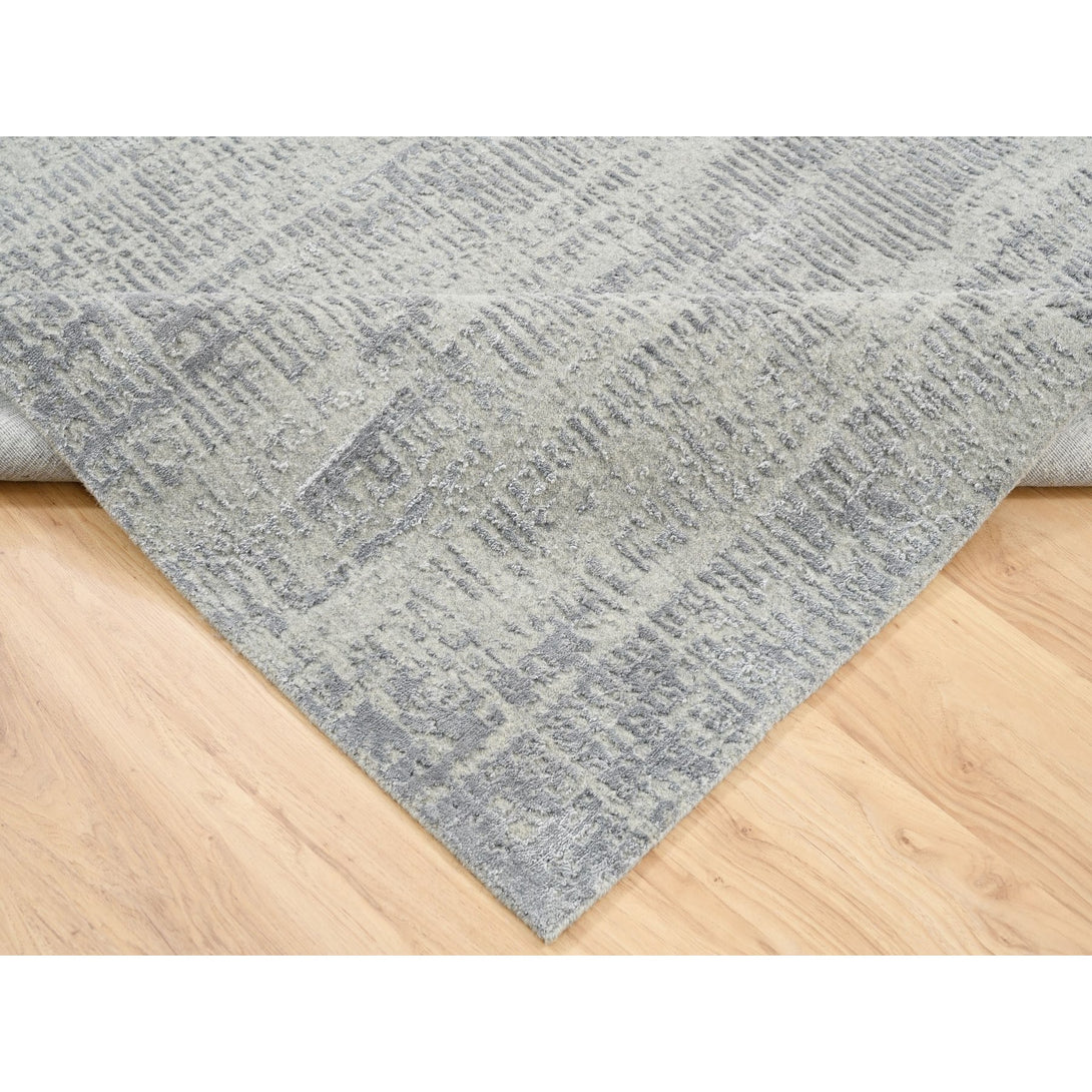 Hand Loomed Modern and Contemporary Area Rug > Design# CCSR62873 > Size: 6'-0" x 9'-0"