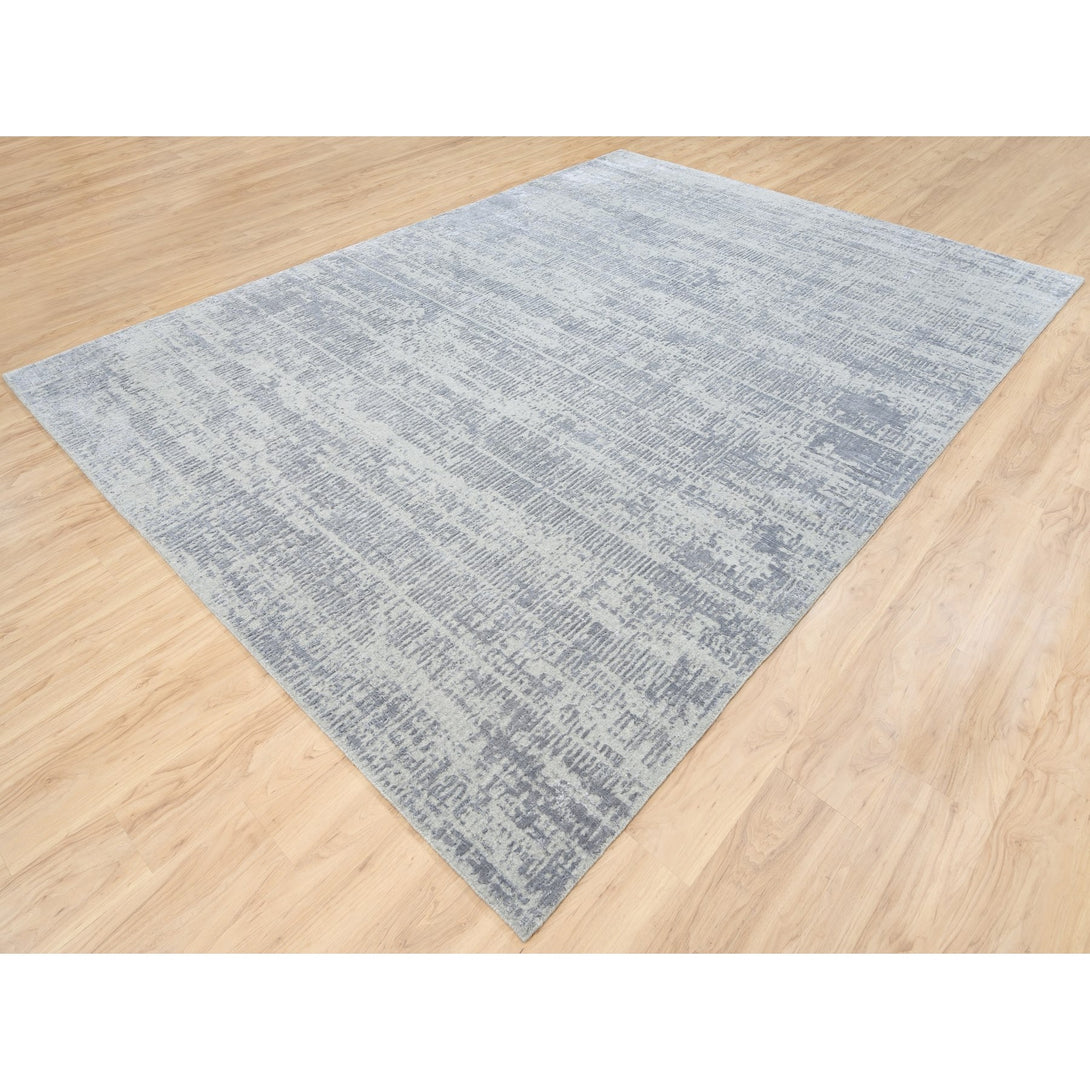 Hand Loomed Modern and Contemporary Area Rug > Design# CCSR62884 > Size: 9'-0" x 12'-3"