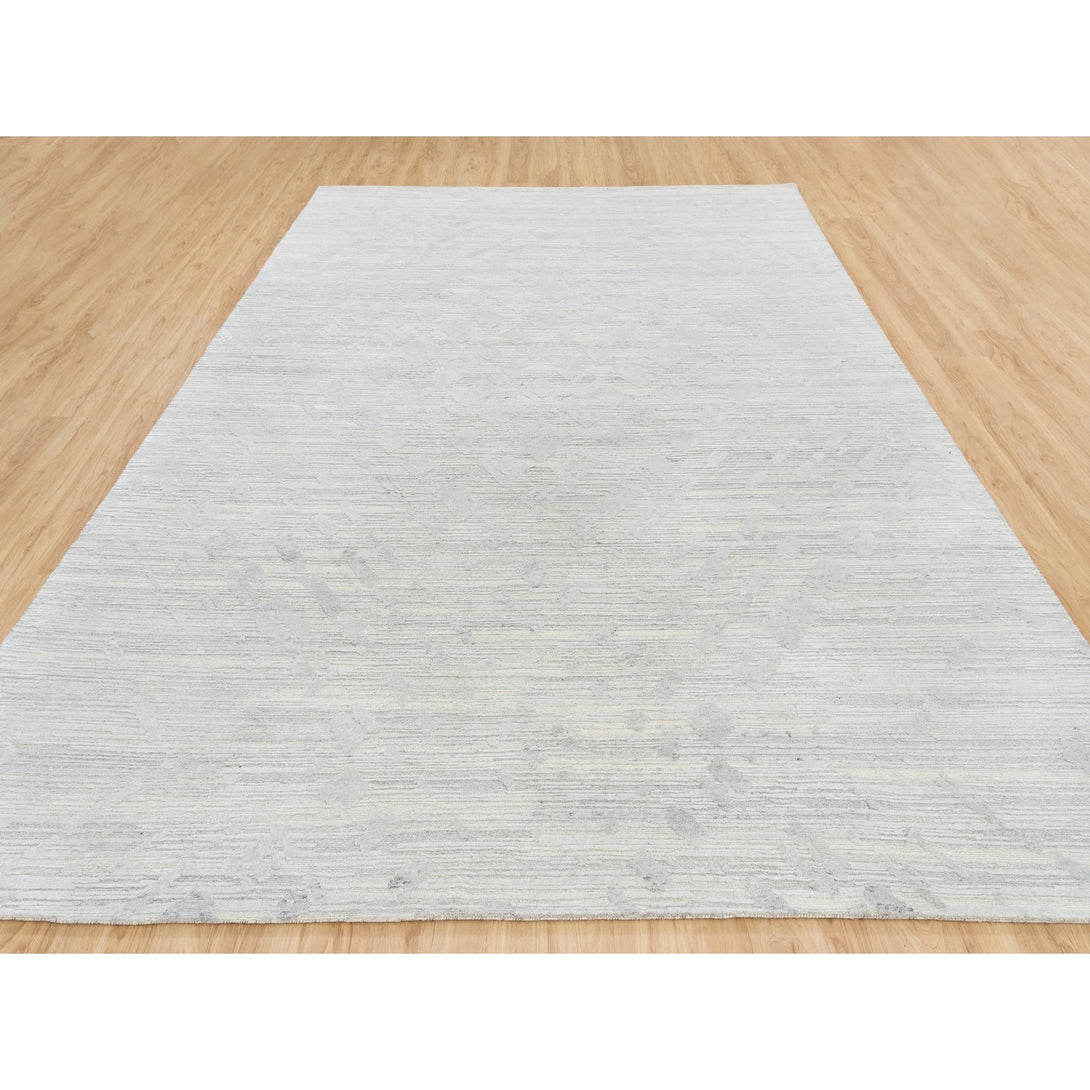 Hand Knotted Modern and Contemporary Area Rug > Design# CCSR62889 > Size: 9'-0" x 11'-10"