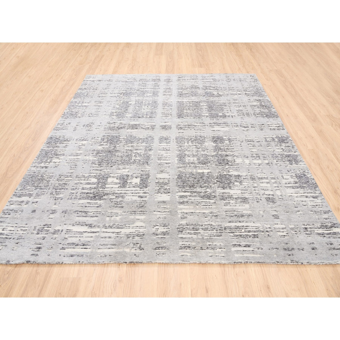 Hand Knotted Modern and Contemporary Area Rug > Design# CCSR62892 > Size: 8'-0" x 8'-0"